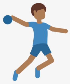 Transparent Throwing Png - Emoji Handball, Png Download, Free Download