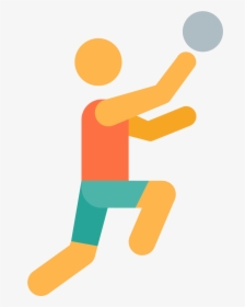 Netball Player Png - Netball Icon Colour, Transparent Png, Free Download