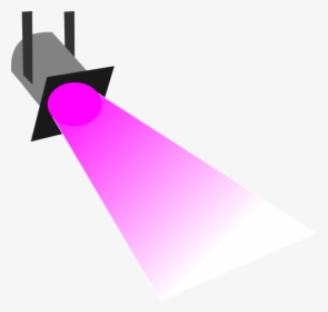 Spotlight Disco Light Pink Clip Art At Vector Clip - Spot Light Clip Art, HD Png Download, Free Download