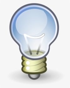 Incandescent Light Bulb Icon - Light Bulb Icon, HD Png Download, Free Download