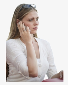 Girl, Phone Call, Blonde, Phone, Woman, Call, Young - Blonde Girl Png, Transparent Png, Free Download