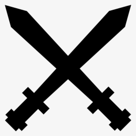Two Swords Crossed Png Clipart , Png Download - Cross, Transparent Png, Free Download