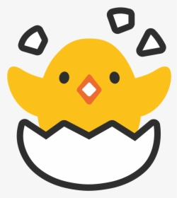 Hatching Chick Emoji, HD Png Download, Free Download