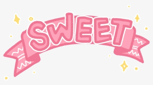 #kawaii #cute #pink #banner #sign - Illustration, HD Png Download, Free Download