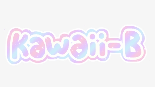 Kawaii Word Png - Word Kawaii, Transparent Png, Free Download