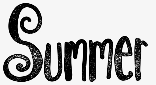 Summertime Png Picture - Calligraphy, Transparent Png, Free Download