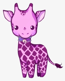 Kawaii Cute Animated Animals Clipart , Png Download - Draw A Kawaii Giraffe, Transparent Png, Free Download