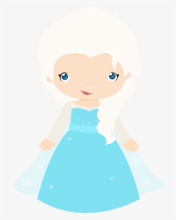 Clipart Library Frozen Babies Oh My - Frozen Elsa Cute Png, Transparent Png, Free Download