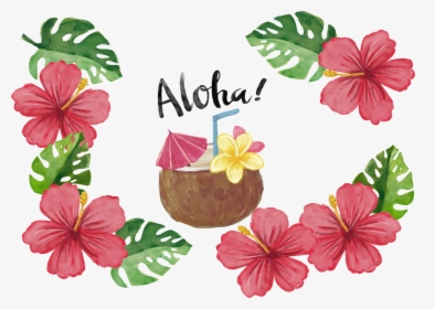 Euclidean Vector Red Flower - Hawaii Png, Transparent Png, Free Download