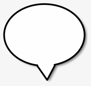Callout Speech Balloon Shape Clip Art - Single Callouts, HD Png Download, Free Download