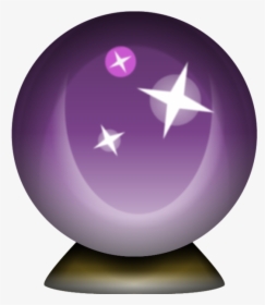 Crystal Ball Emoji Png, Transparent Png, Free Download