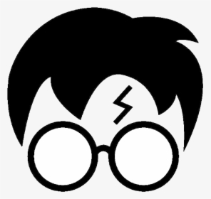 Harry Potter Hogwarts Disney Vector Silhouette Clipart - Harry Potter Drawings Logo, HD Png Download, Free Download