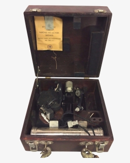 Vintage Fairchild A10 Or A10a Sextant In Case Compass - Revolver, HD Png Download, Free Download