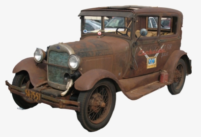 Old Rusty Car Png - Png Files Of Old Cars, Transparent Png, Free Download