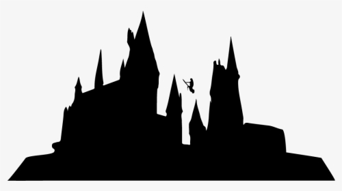 Hogwarts Silhouette Clipart - Islands Of Adventure, HD Png Download, Free Download