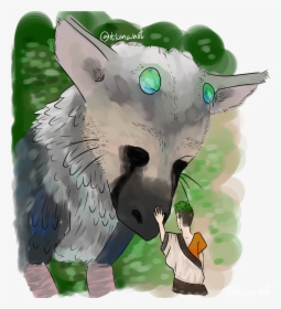 “ The Last Guardian Is Such A Beautiful Game Ahhhhh just - Illustration, HD Png Download, Free Download