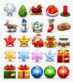 Free Christmas Icon Png By Freeiconsfinder - Christmas Icons, Transparent Png, Free Download
