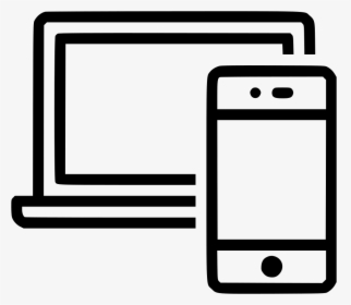 Responsive Smartphone Laptop Mobile Tablet Display - Icon Png Vector Laptop Png, Transparent Png, Free Download