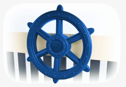 Blue Ship"s Wheel - Circle, HD Png Download, Free Download