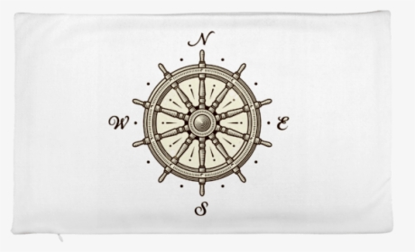 Ship Wheel Compass Tattoo, HD Png Download, Free Download