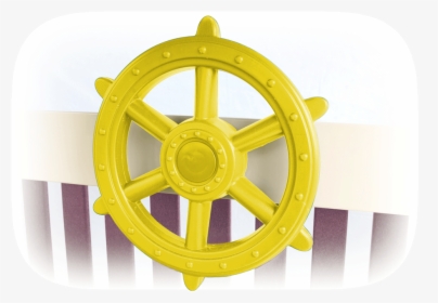 Yellow Ship"s Wheel - Circle, HD Png Download, Free Download
