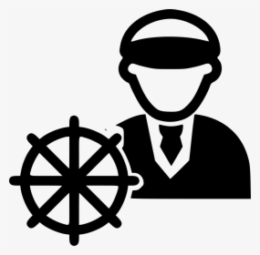 Of A Ship Png - Ship Captain Icon, Transparent Png, Free Download