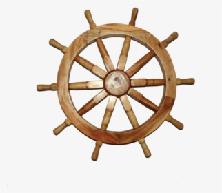 Ship Wheel With Clock, HD Png Download, Free Download