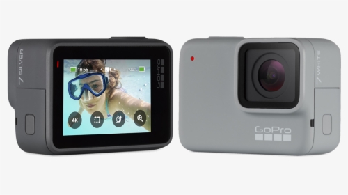 Gopro Release The Hero7 Silver And Hero7 White To Accompany - Gopro Hero 7 Price, HD Png Download, Free Download