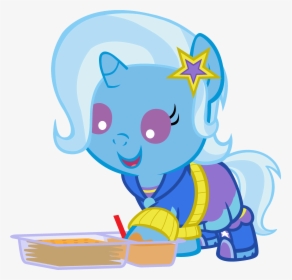 Cracker Clipart Sparkling - My Little Pony Baby Trixie, HD Png Download, Free Download
