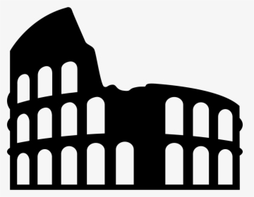 Colosseum Rome Png Pic - Roma Icon Png, Transparent Png, Free Download