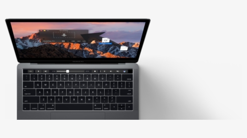 Laptop - Dock On Touch Bar, HD Png Download, Free Download