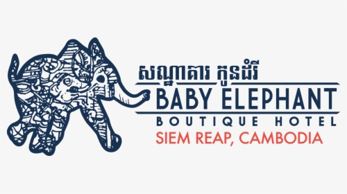 Baby Elephant Boutique Hotel - Baby Elephant Hotel Logo, HD Png Download, Free Download