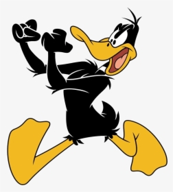Daffy Duck Png Background - Daffy Duck Et Bugs Bunny, Transparent Png, Free Download