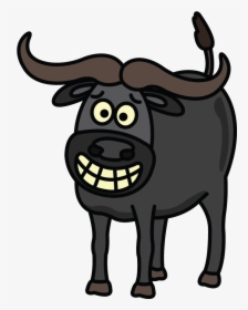 Buffalo Clip Cartoon - Cartoon Pictures Of Buffaloes, HD Png Download, Free Download