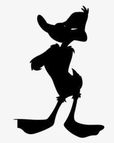 Daffy Duck Png Transparent Images - Character Design Silhouette Animation, Png Download, Free Download