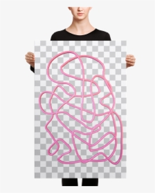 3d Squiggle Canvas - Canvas, HD Png Download, Free Download