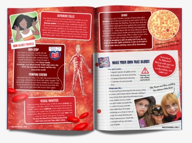 Whizz Pop Bang How To Make Fake Blood - Brochure, HD Png Download, Free Download