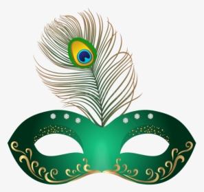 Free Png Download Green Carnival Mask Clipart Png Photo - Brazil Carnival Masks Printable, Transparent Png, Free Download