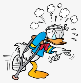 Hockey Clipart Donald Duck, HD Png Download, Free Download