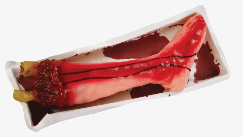 Severed Bloody Leg - Red Meat, HD Png Download, Free Download