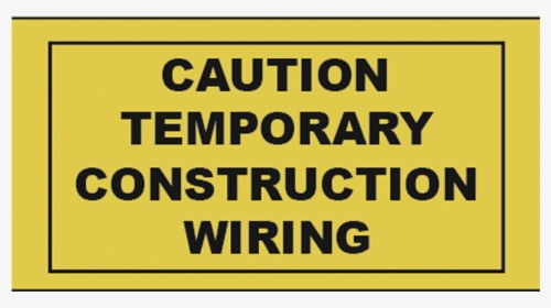 Temporary Construction Wiring Tape, HD Png Download, Free Download