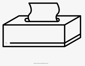 Tissue Box Coloring Page, HD Png Download, Free Download