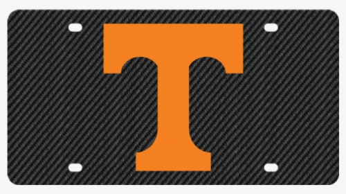 University Of Tennessee Volunteers Carbon Fiber License - Carbon Fiber Fabric, HD Png Download, Free Download