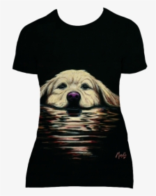 Golden Retriever Women"s T-shirt - Companion Dog, HD Png Download, Free Download