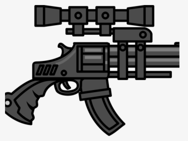 Gun Clipart Vector - Gun Scope Clip Art, HD Png Download, Free Download