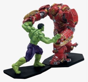 Hulk Vs Hulkbuster Age Of Ultron Metal Miniature Set - Hulk Vs Hulkbuster Metal, HD Png Download, Free Download