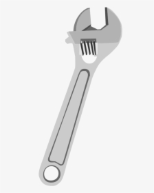 Adjustable Spanner Spanners Pipe Wrench Clip Art - 3d Clipart Wrench, HD Png Download, Free Download