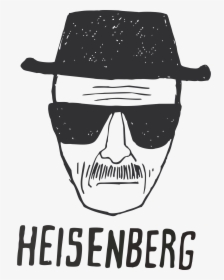 Breaking Bad Heisenberg Vector - Heisenberg Breaking Bad Sketch, HD Png Download, Free Download