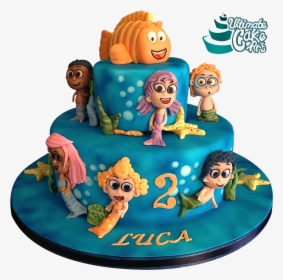 Bubble Guppies Cake, HD Png Download, Free Download