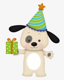 Dog Png Pinterest Boys - Happy Birthday Puppy Clipart, Transparent Png, Free Download